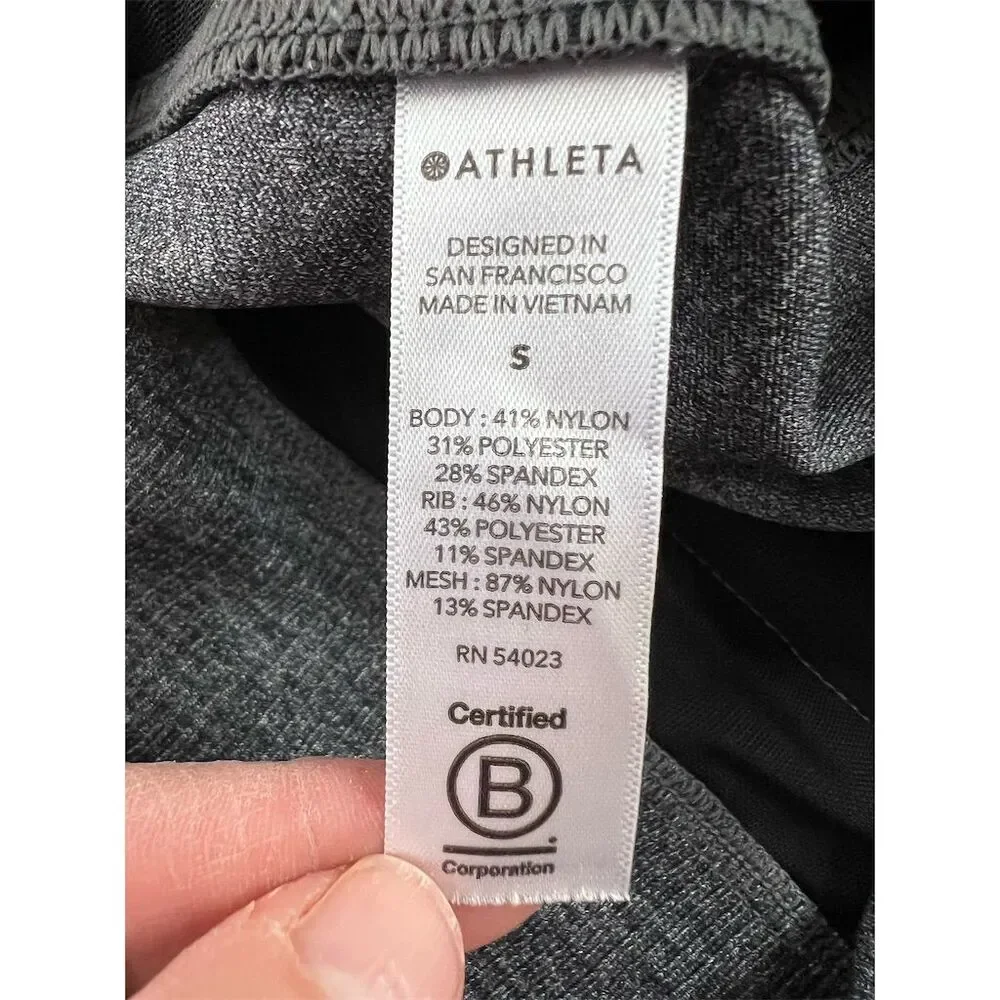 Athleta Women's Venice Jogger Pants Size S Heather Gray Casual Drawstring - Picture 7 of 10
